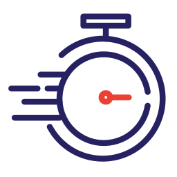 Fast Processing and Timely Delivery icon